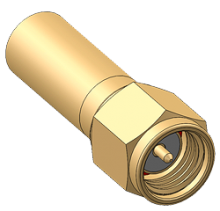 SMA STRAIGHT CRIMP MALE FOR FLEXIBLE CABLE