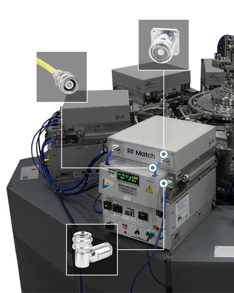 A labeled image of a semiconductor machine.